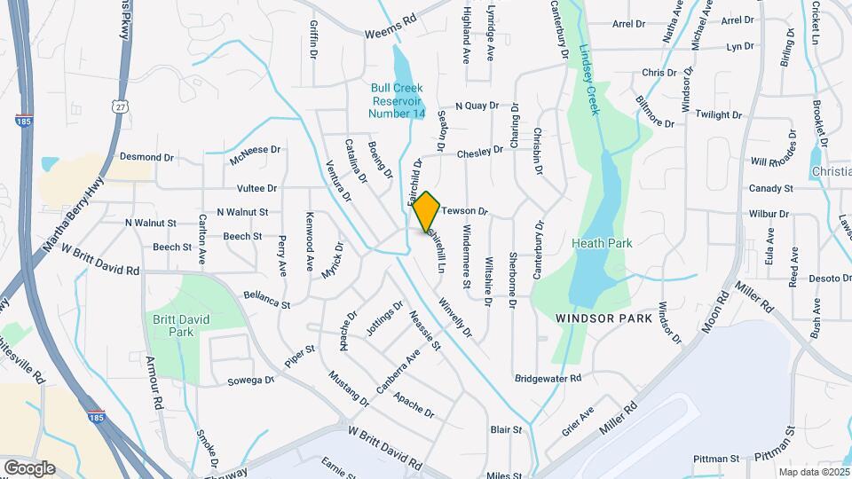 3322 Shirehill Ln Map and Location Details