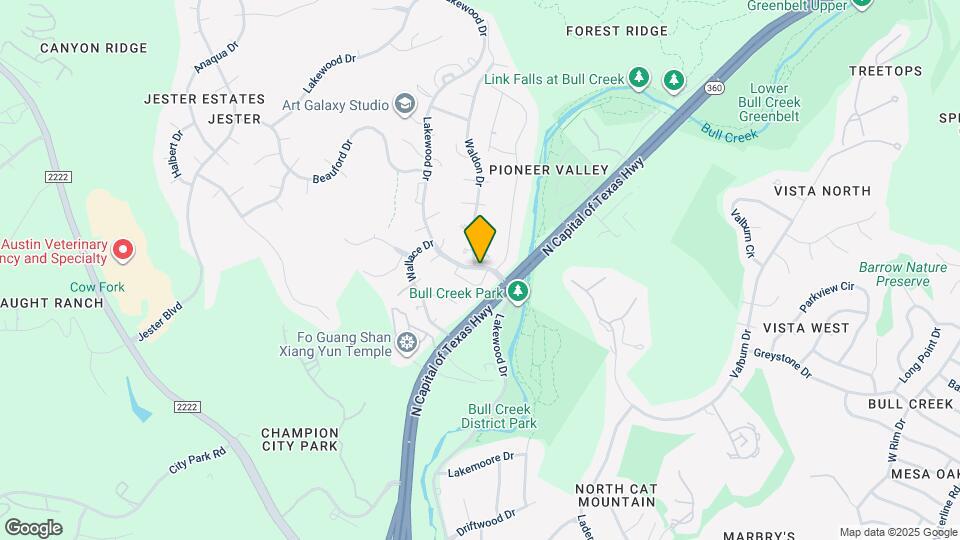 7211 Lakewood Dr Map and Location Details