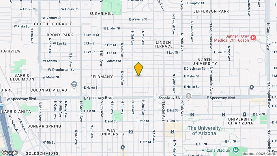 526-530 E Mabel St Mapa y Detalles de la Ubicación