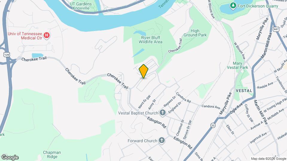 3950 Cherokee Woods Way Map and Location Details