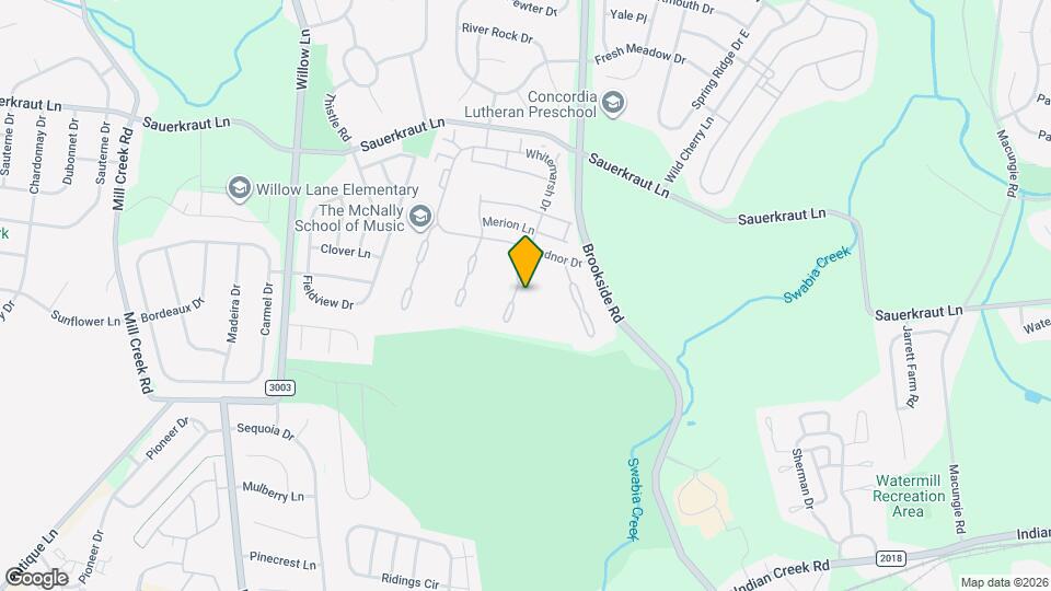 2869 Whitemarsh Pl Map and Location Details