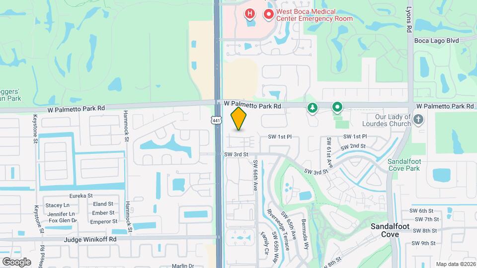 22200 Boca Rancho Dr Map and Location Details