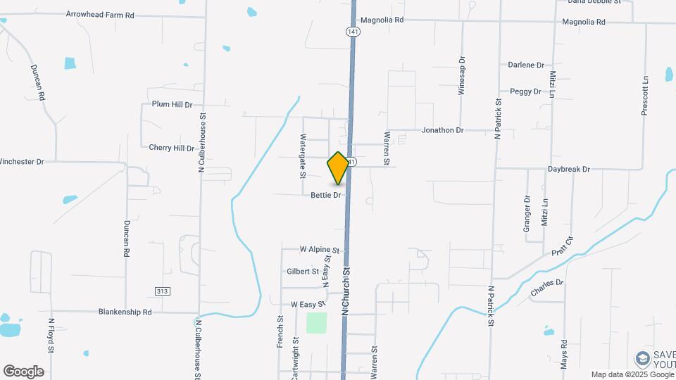 100 Bettie Ct Map and Location Details