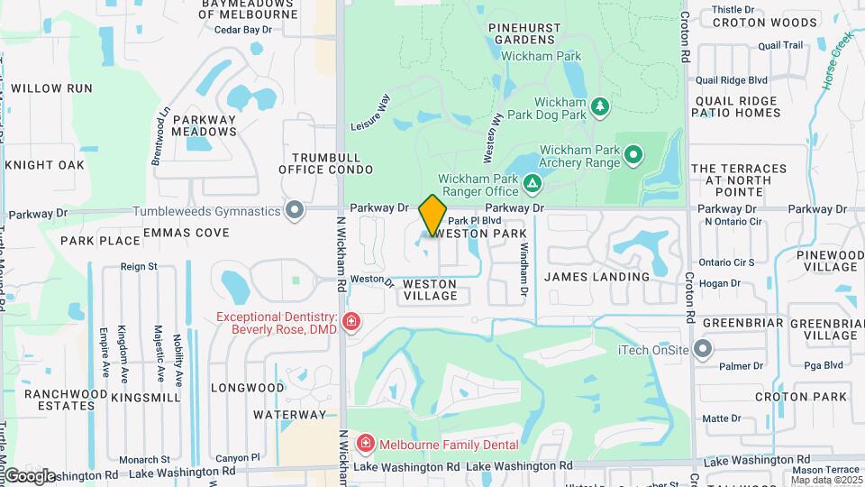 2710 Park Pl Blvd Map and Location Details