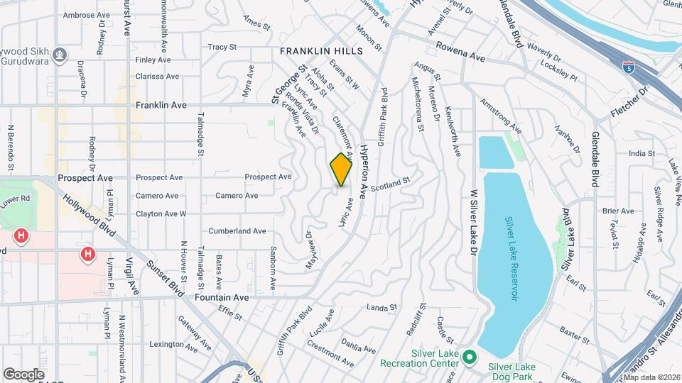 2224 Ronda Vista Dr Map and Location Details