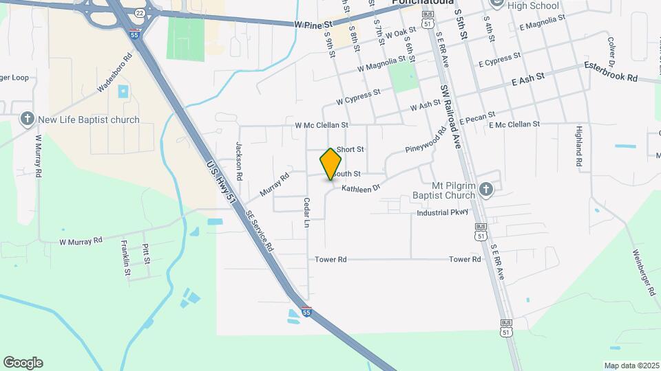 500 Kathleen Dr Map and Location Details