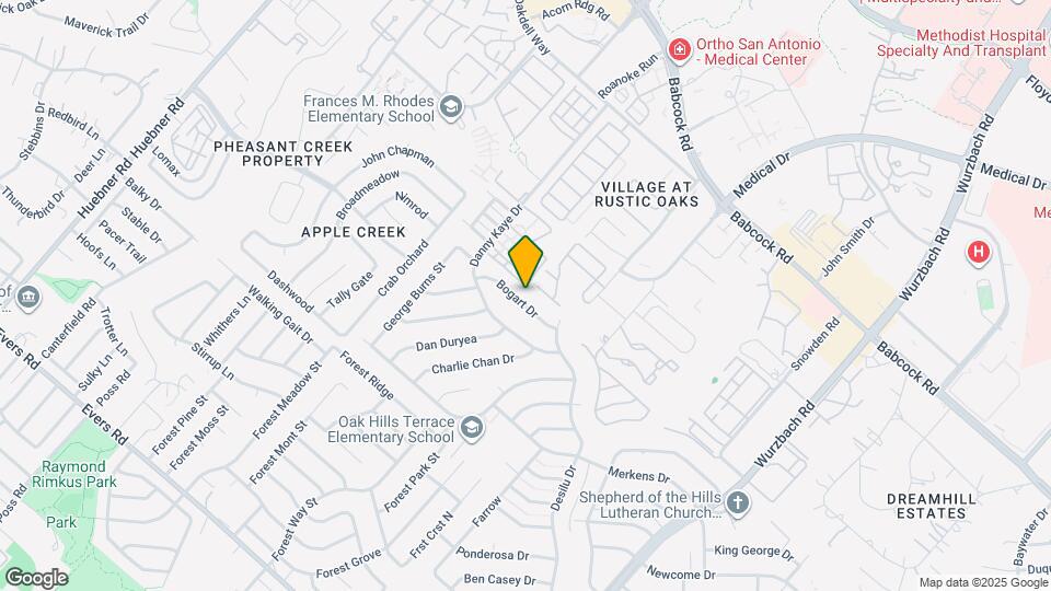 5727 Bogart Dr Mapa y Detalles de la Ubicación