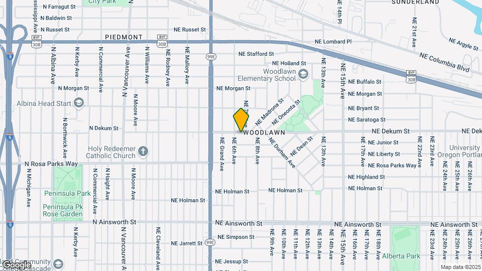 6620 NE 6th Ave Map and Location Details