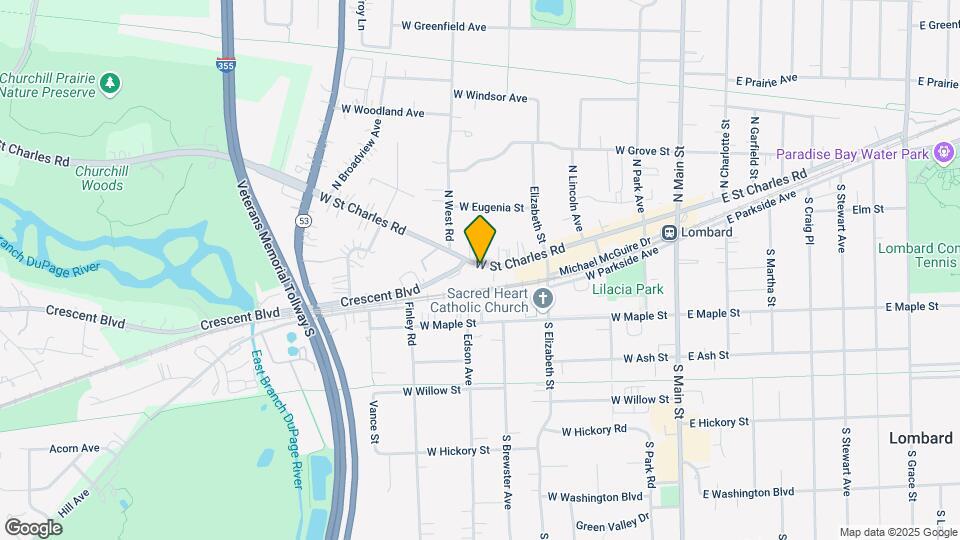 359 W St Charles Rd Map and Location Details