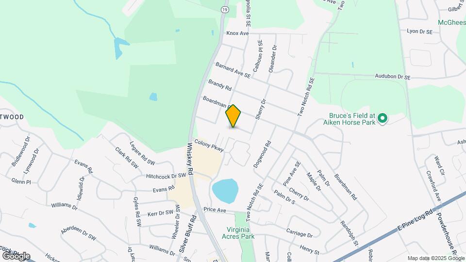 807 Woodward St Map and Location Details