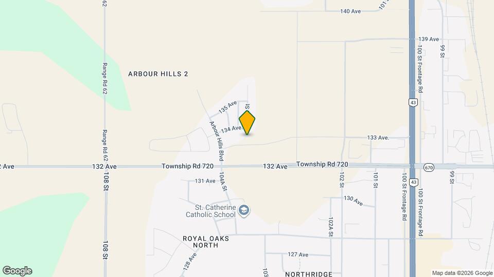 10418 133 Ave. Map and Location Details