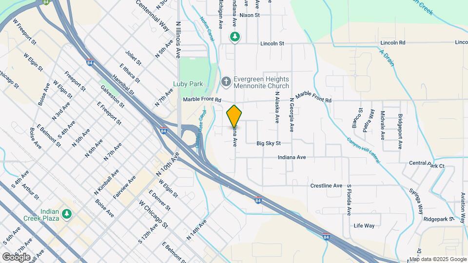 207 N Indiana Ave Map and Location Details