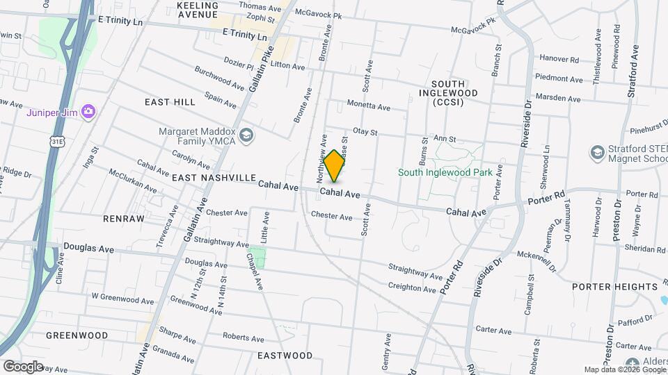 1609A Cahal Ave Map and Location Details
