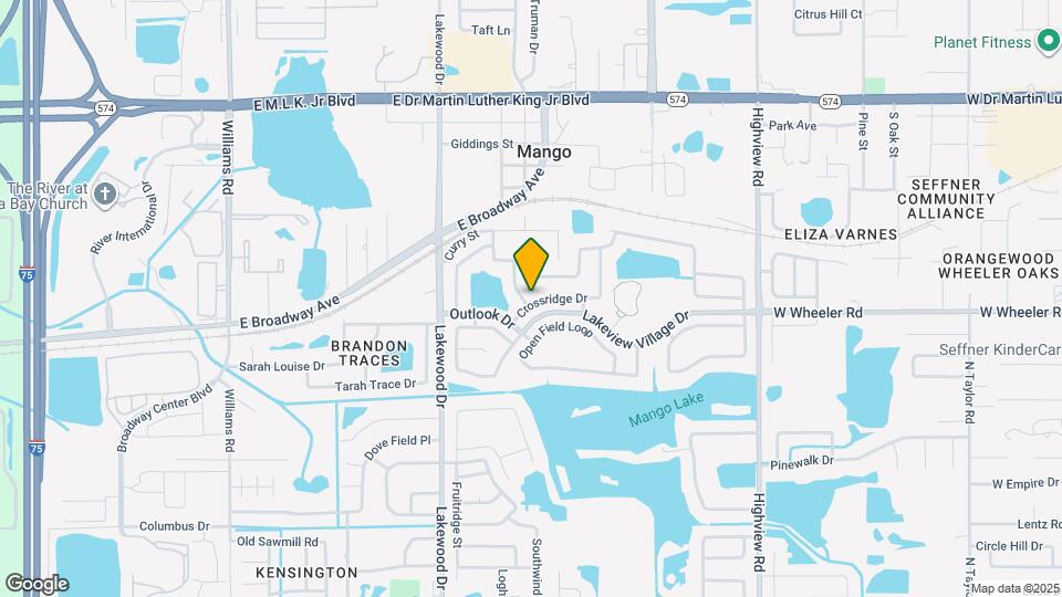 2101 Shady Point Ln Map and Location Details