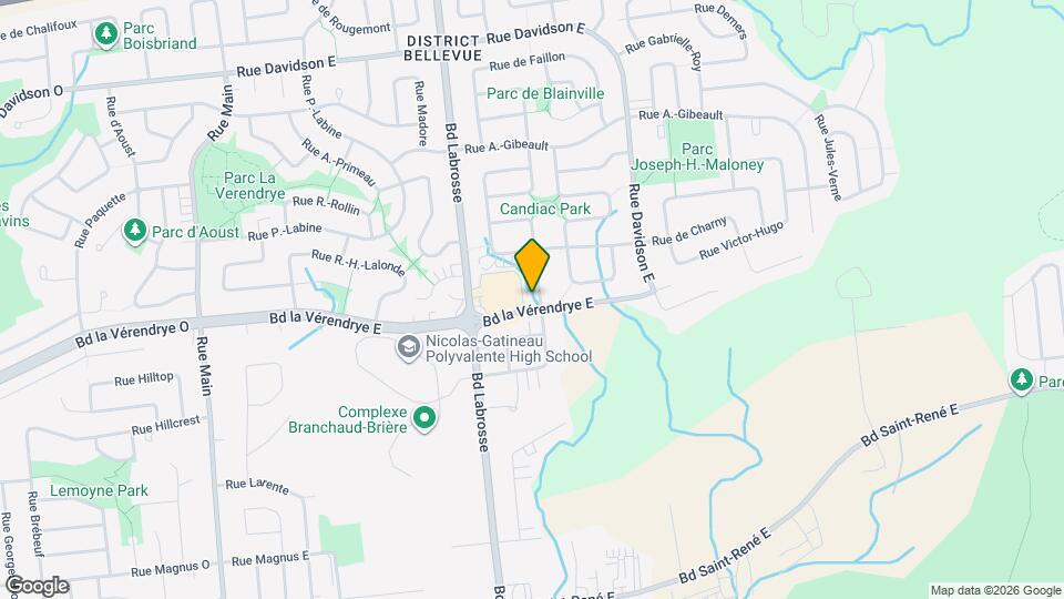 459 La Vérendrye Boul E Map and Location Details