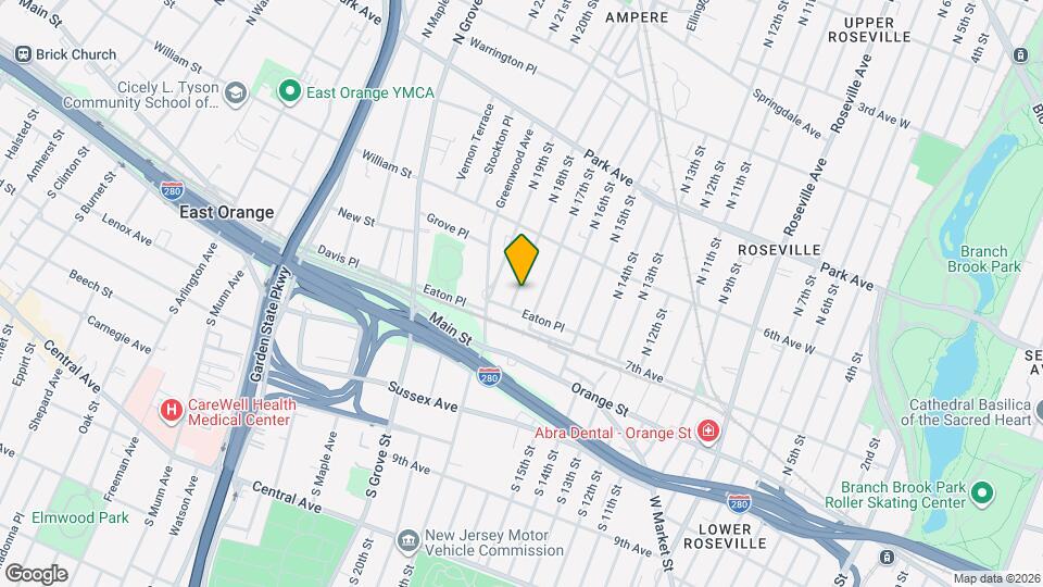 16 N 18th St, Unit 1 Map and Location Details