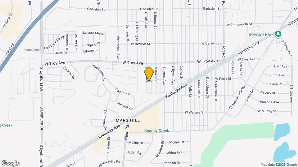 3117 S Taft Ave Map and Location Details