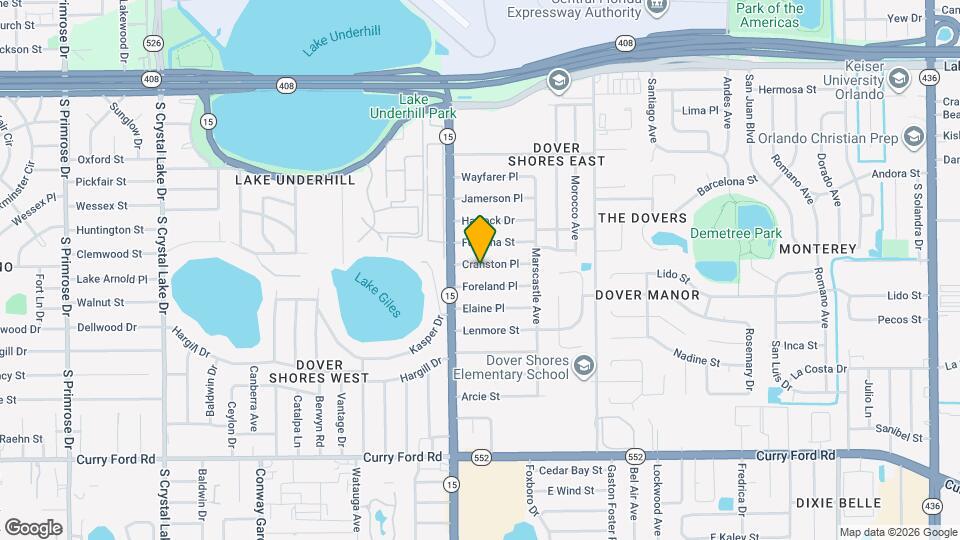 4510 Cranston Pl Mapa y Detalles de la Ubicación