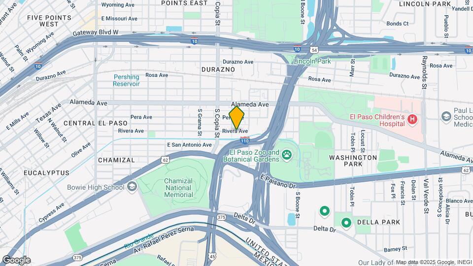 3704-3706 Rivera Ave Mapa y Detalles de la Ubicación