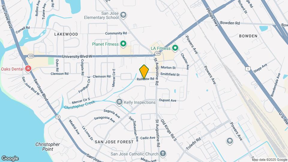 2916 Rainbow Rd Mapa y Detalles de la Ubicación