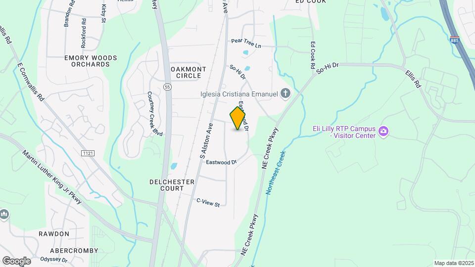 2021 Eastwood Dr Map and Location Details
