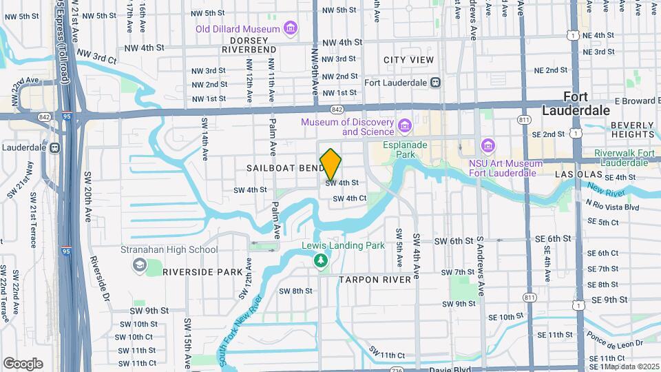 818 SW 4th St Map and Location Details