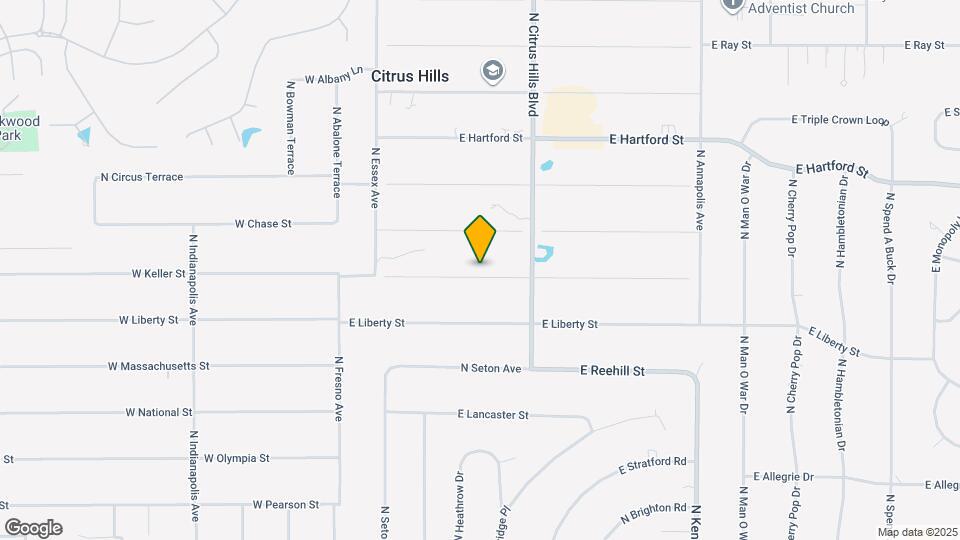 295 E Keller Ct Mapa y Detalles de la Ubicación