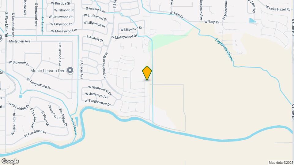 7544 S Boysenberry Ave Map and Location Details