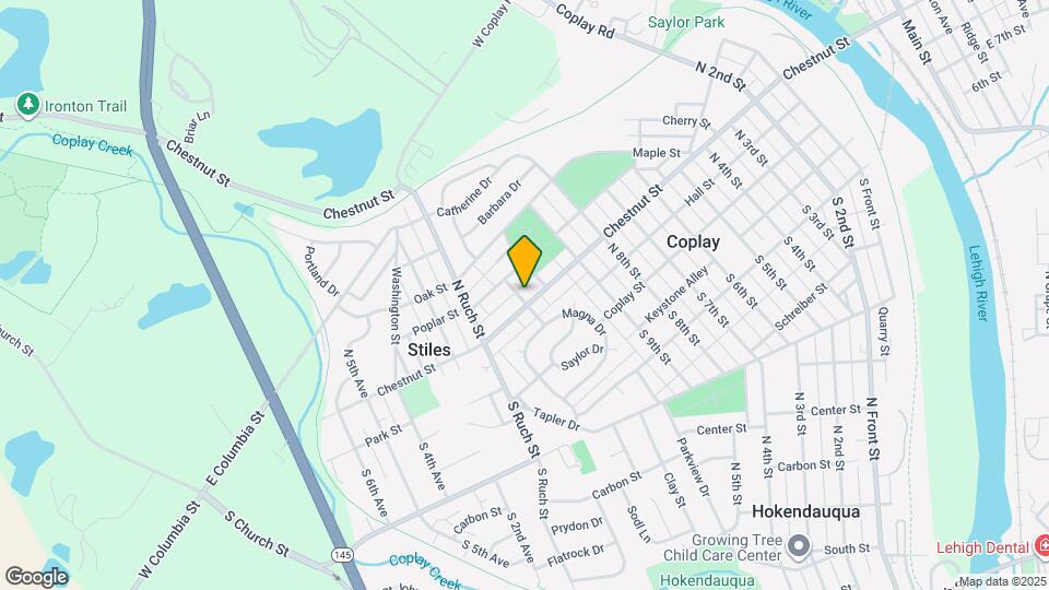 1026 Chestnut St Map and Location Details