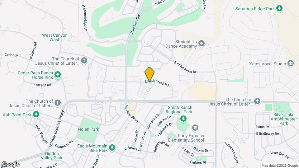 3671 E Quartz Creek Ln Map and Location Details