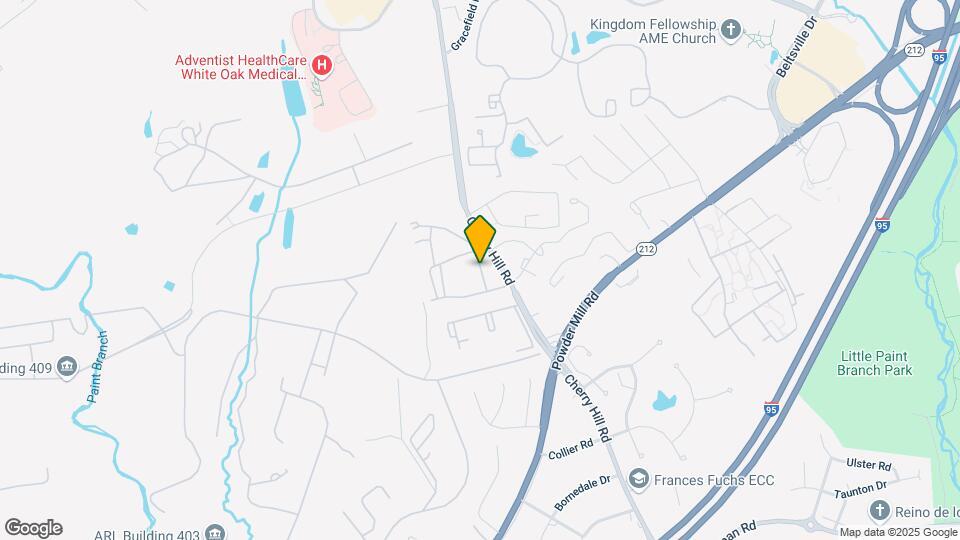 11326 Cherry Hill Rd Map and Location Details