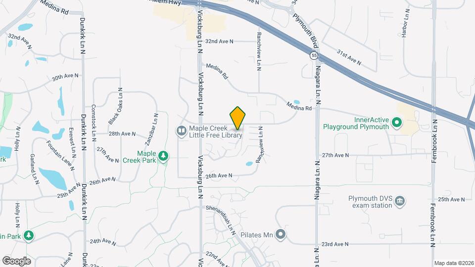 2712 Terraceview Ct Map and Location Details