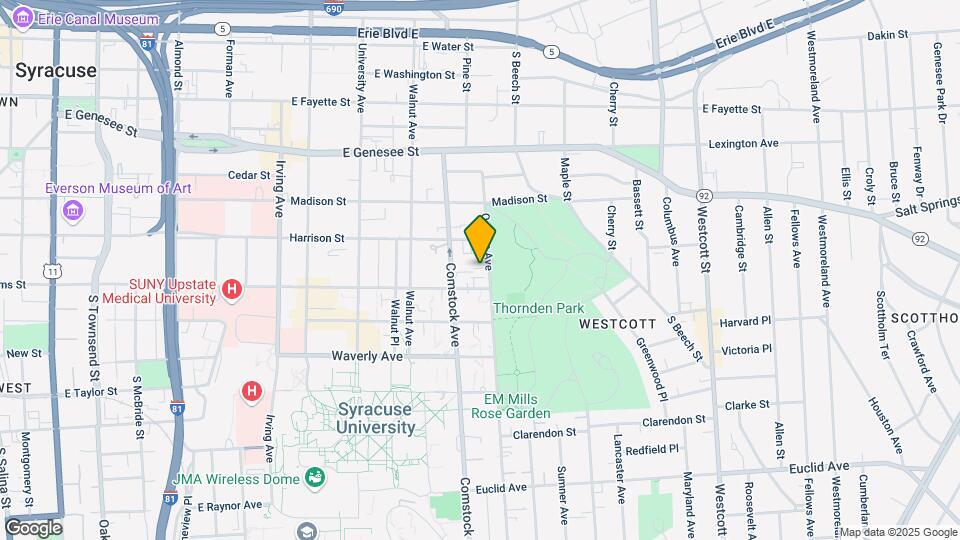 330 Ostrom Ave Map and Location Details