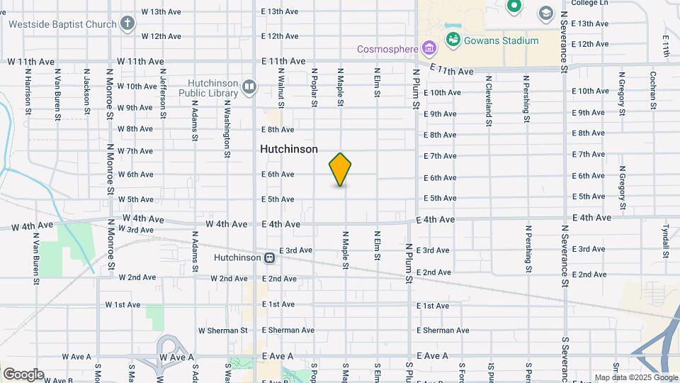 226 E 5th Ave, Unit 226 E 5th Apt #1 Map and Location Details