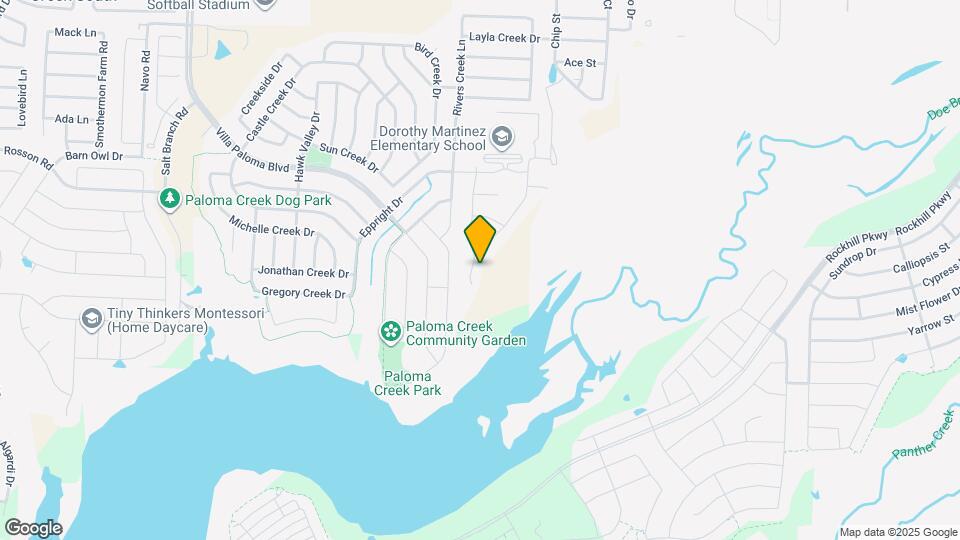 1721 Clairborne Ct Map and Location Details