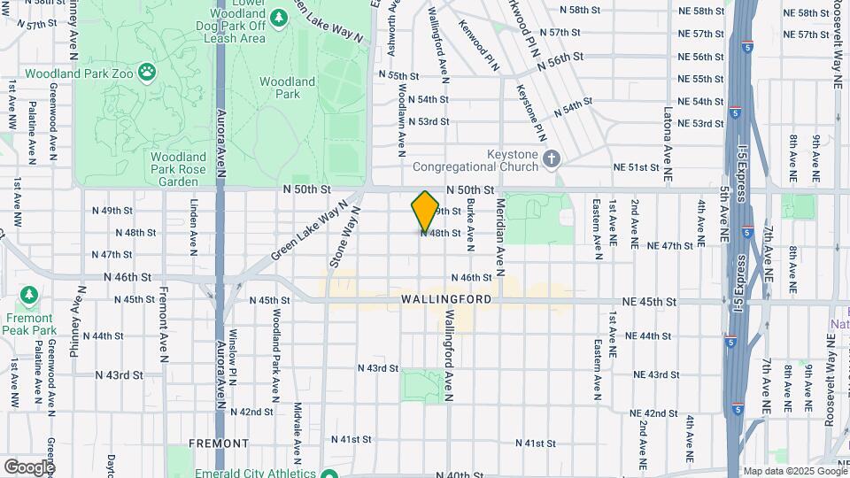 1701 N 48th St Map and Location Details