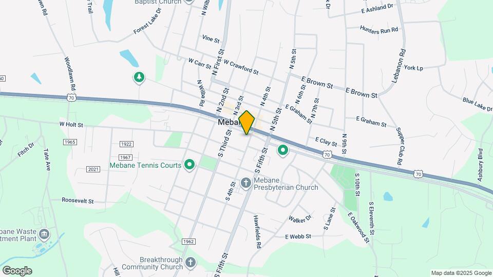 104 S 4th St Map and Location Details