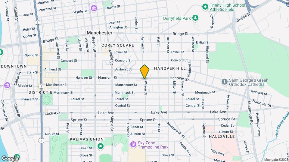 421 Hanover St Mapa y Detalles de la Ubicación