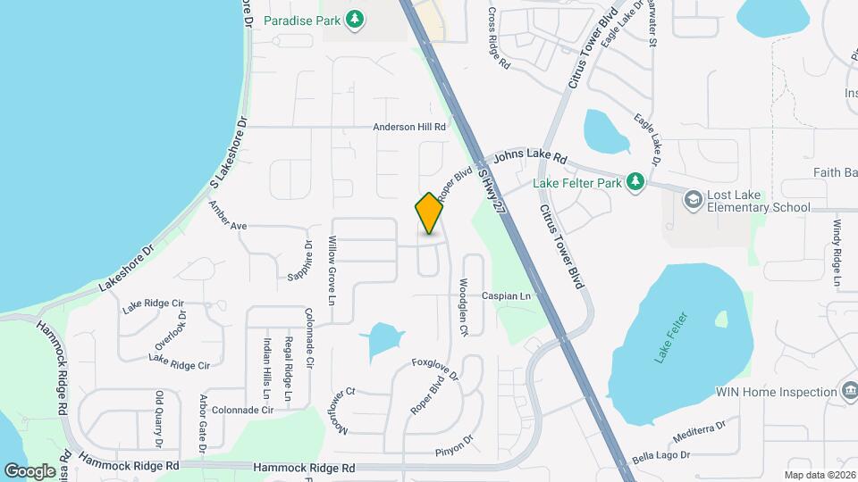 13309 Copperleaf Way Map and Location Details