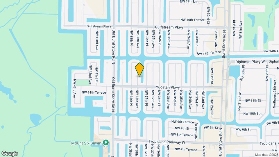 1215 NW 38th Ave Map and Location Details