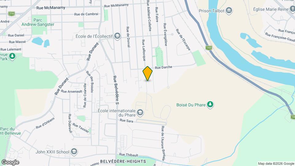 1616 Larocque Rue Map and Location Details