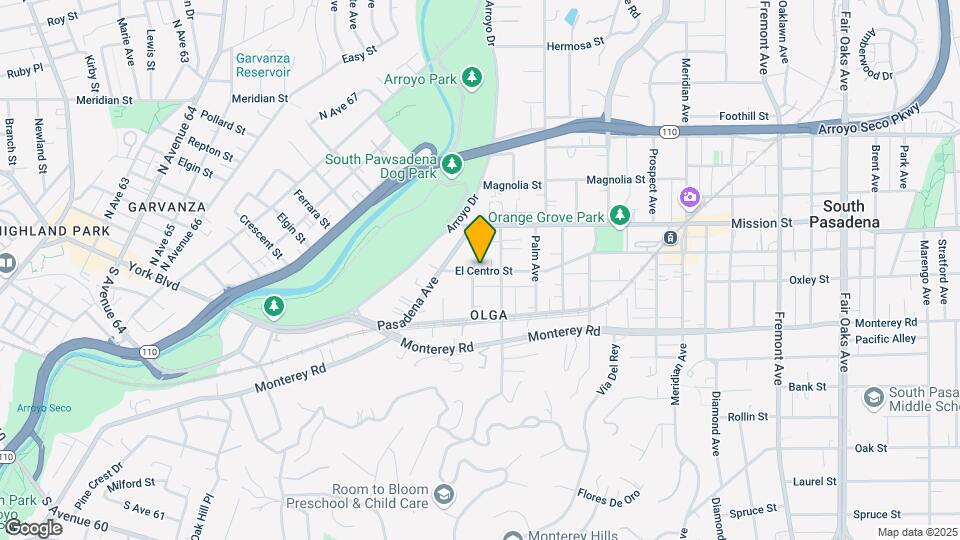 420 El Centro St Mapa y Detalles de la Ubicación