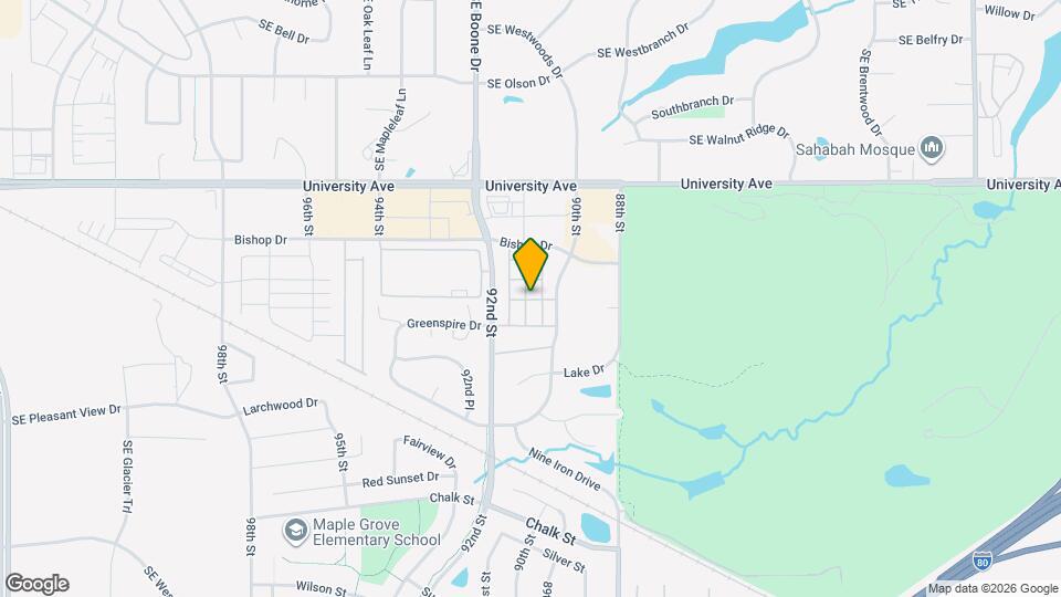 9135 Coneflower Dr Map and Location Details