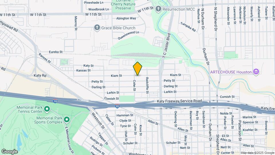 5535 Kiam St Map and Location Details