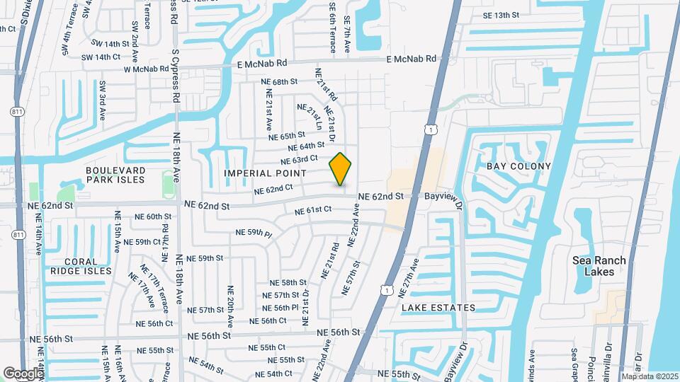 2181 NE 62nd St Map and Location Details