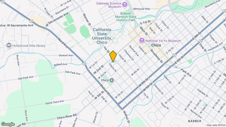 728 W 3rd St Map and Location Details