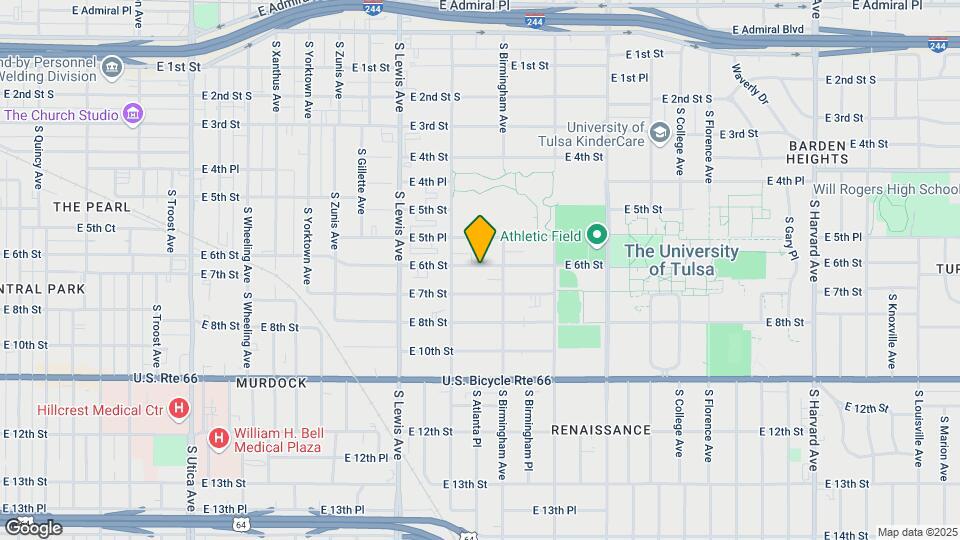 2528 E 6th St Map and Location Details