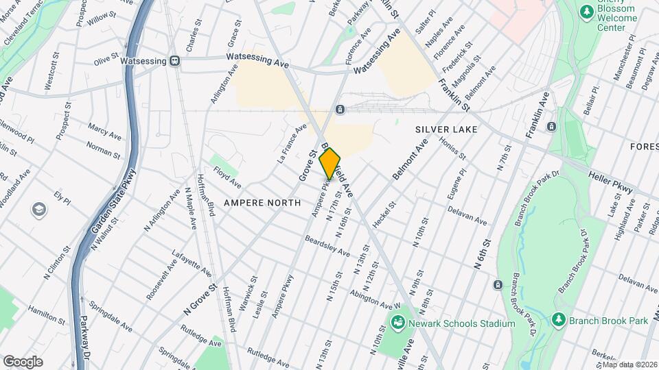 318 Ampere Pkwy Map and Location Details