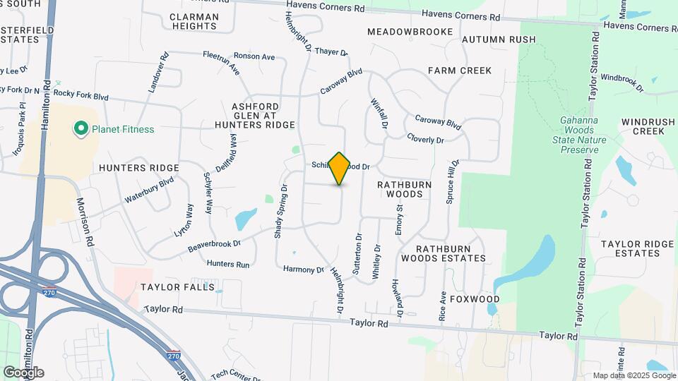 771 Hunters Glen Dr Map and Location Details