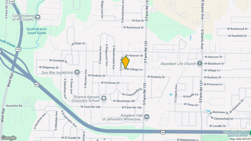 3228 W Village Ln Map and Location Details